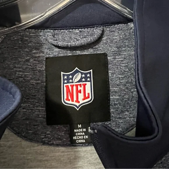 NWT New England Patriots G III Jacket Mens Size M Blue Full Zip NFL Football - Picture 7 of 13